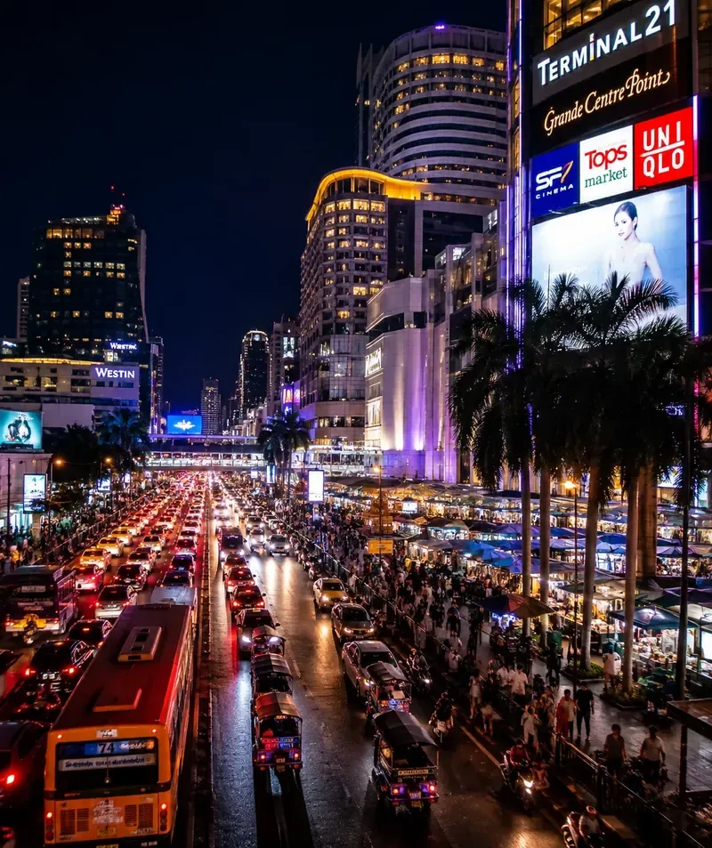 Bangkok nightlife in Thailand