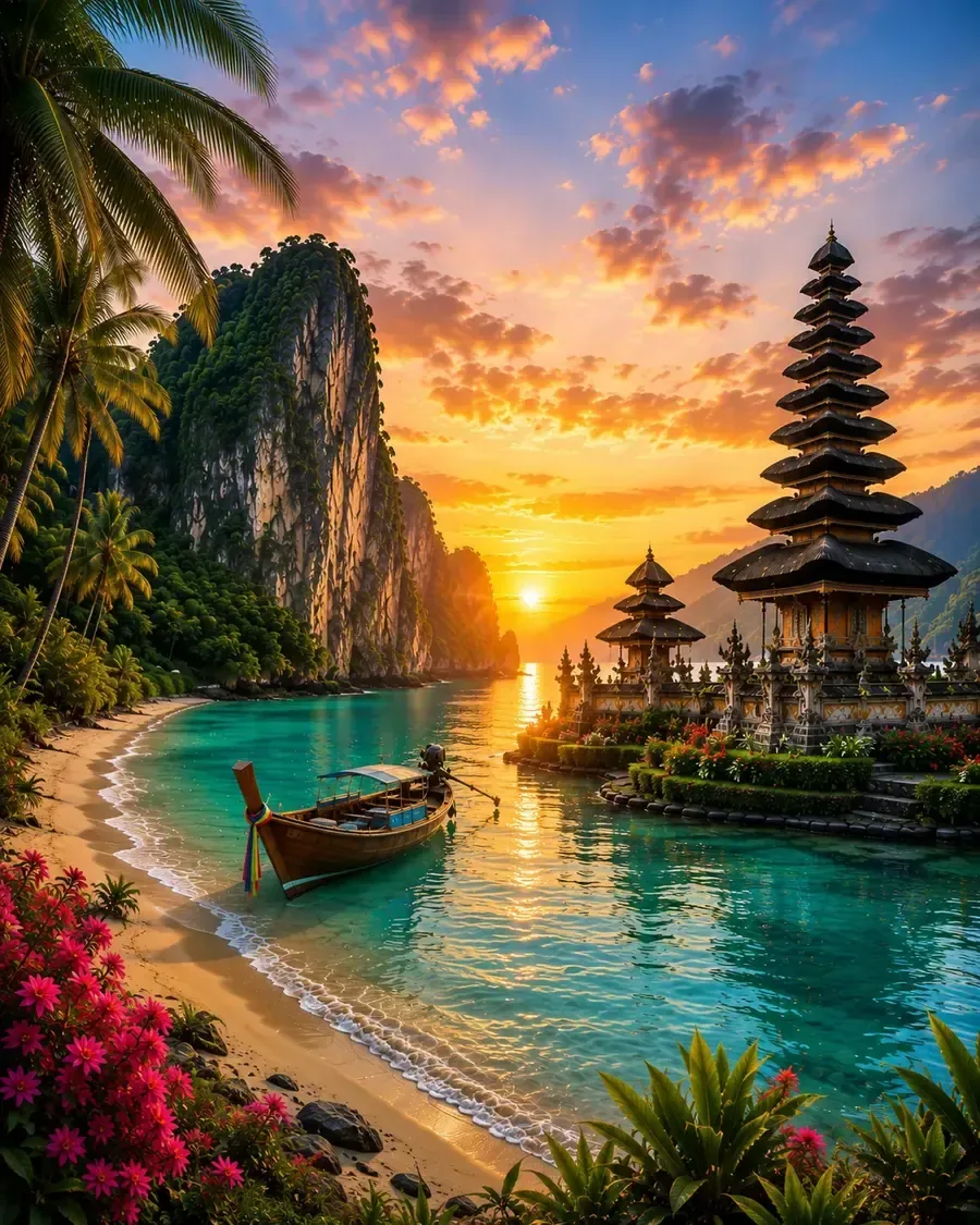 Bali and Thailand travel destinations